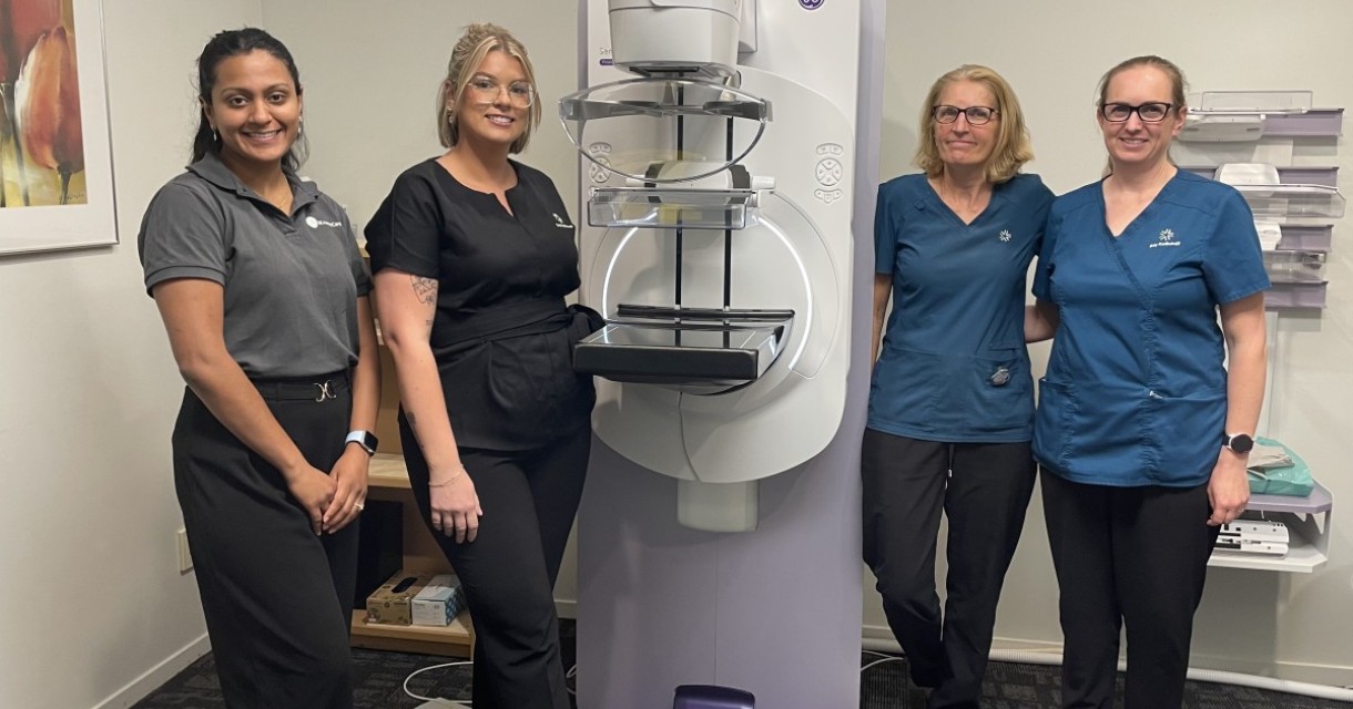 Mammography machine image Nov 25